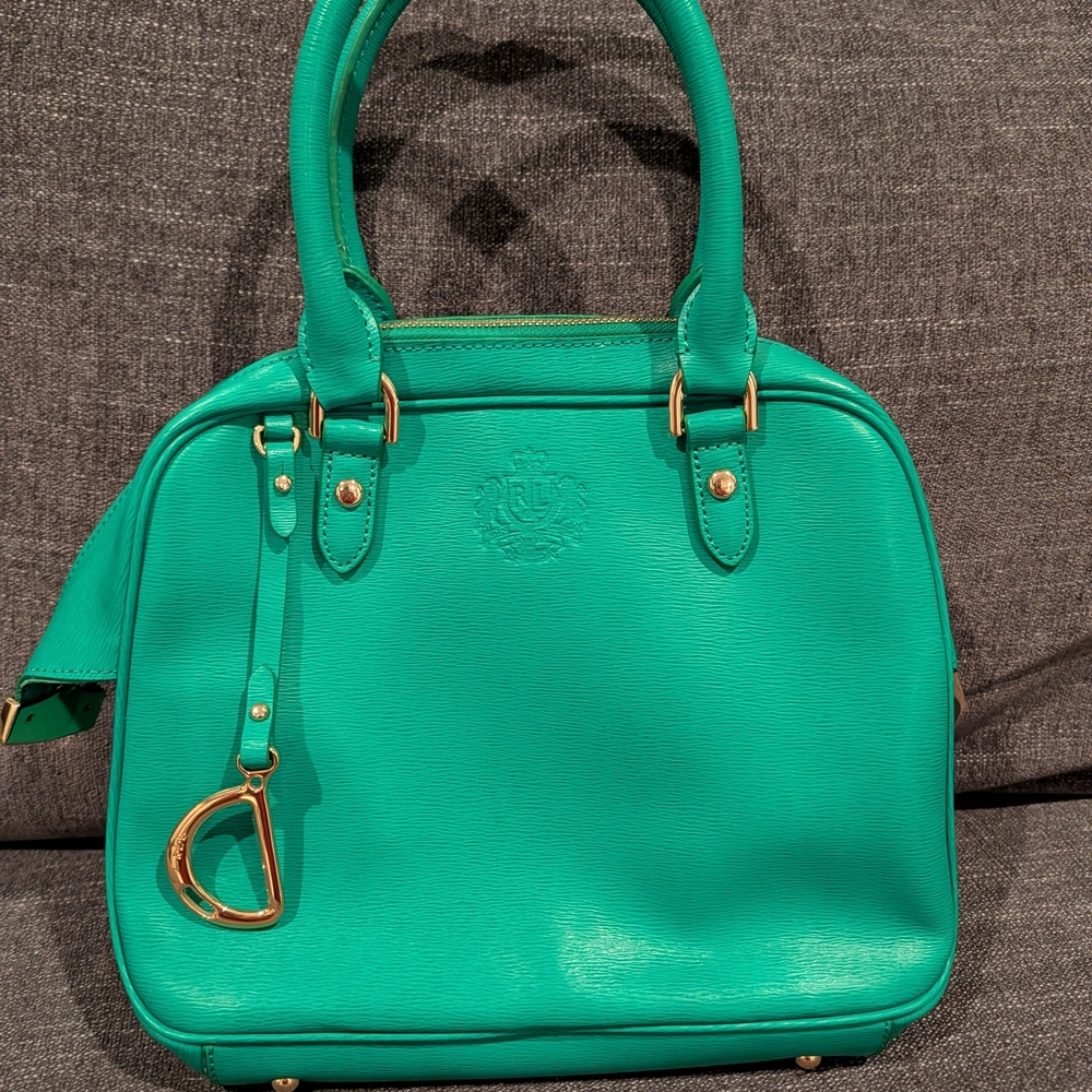 Ralph Lauren Sloan Street Dome Satchel